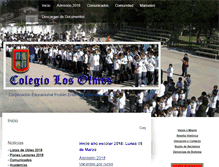 Tablet Screenshot of colegiolosolmos.com